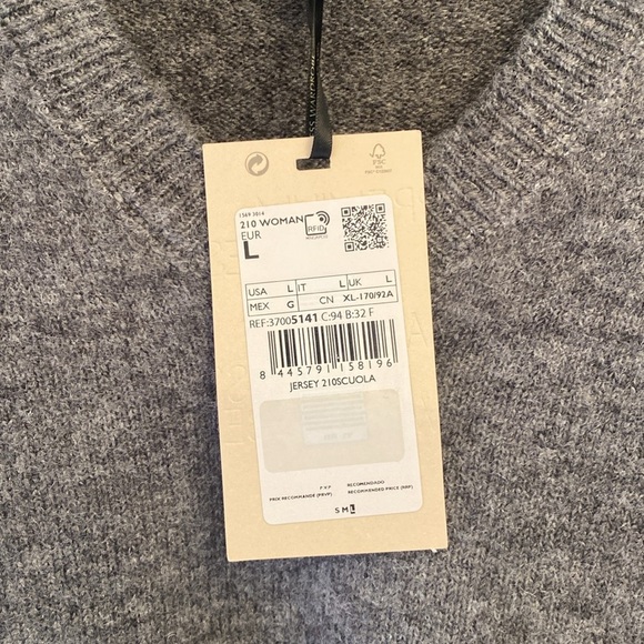 🆕 Mango Selection Wool Blend Sweater - Picture 3 of 4